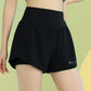 PHIGEER Women’s Yoga Shorts – Lightweight Gym & Running Shorts with Pocket