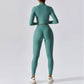 Workout Outfit ActiveWear 3 Pieces Workout Clothes Sports Bra High Waist Gym Leggings Long-Sleeved