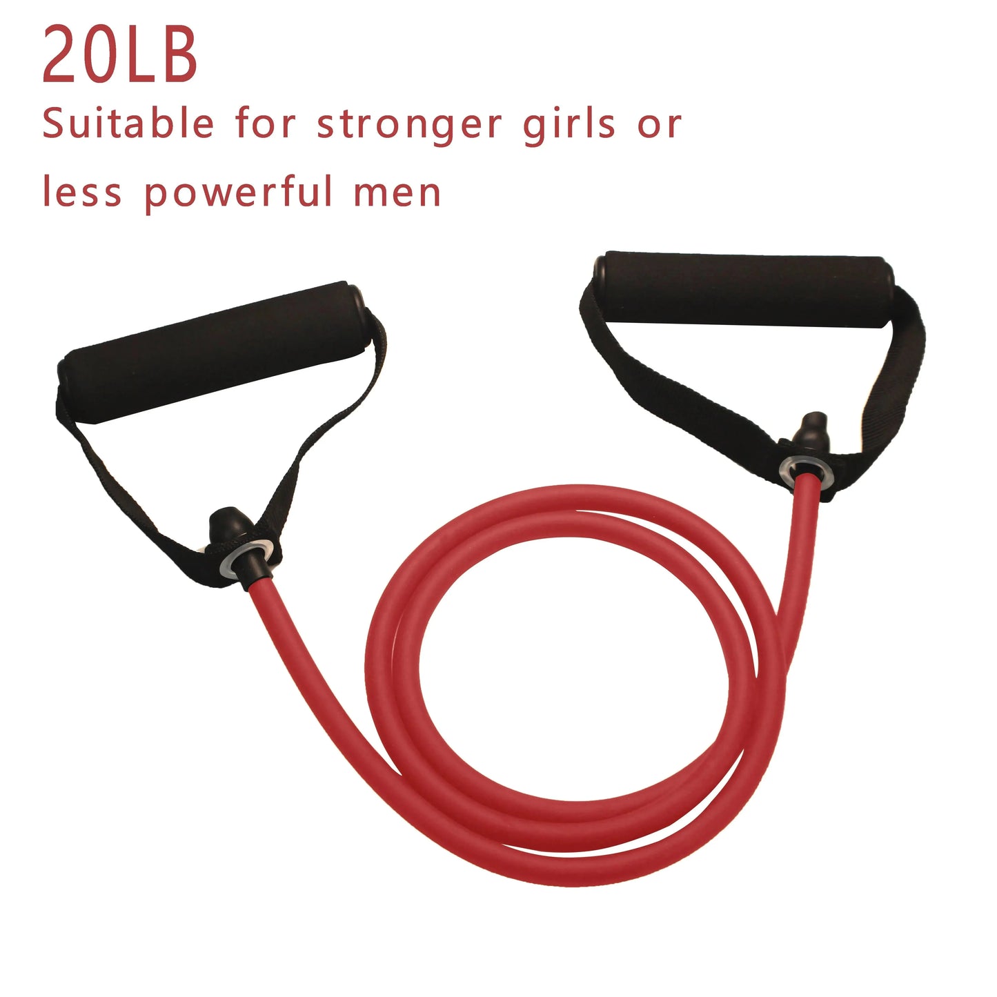Resistance Bands with Handles – Full Body Exercise Bands Set for Home Strength Training & Fitness Workouts