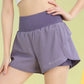 PHIGEER Women’s Yoga Shorts – Lightweight Gym & Running Shorts with Pocket