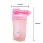 500ml Leak-Proof Protein Shaker with Powder Compartment
