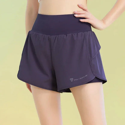 PHIGEER Women’s Yoga Shorts – Lightweight Gym & Running Shorts with Pocket