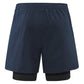 Men 2 In 1 Sport Shorts Quick Dry Jogger Marathon Shorts With Liner Breathable Running Fitness Double Deck Shorts Casual Shorts Gym Sports Fitness Jogging Workout Training Clothes