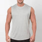 New Sport Plain Shirts For Men Bodybuilding Singlet Gyms Shirts Sleeveless Shirt Blank Fitness Clothing Sportwear Muscle Vest Men's Fitness T-Shirt Round Neck Sleeveless Vest Stretch Solid Color Fitness Sports Shirts